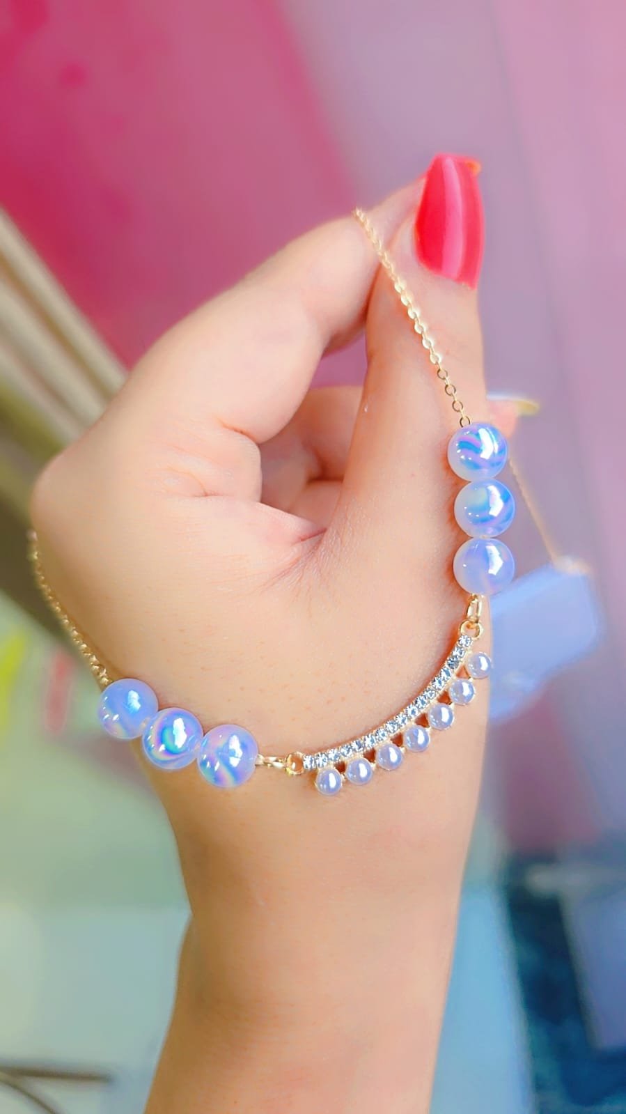 premium pearl charm chains – butterfly, heart & classic designs premium pearl charm chains – butterfly, heart & classic designs