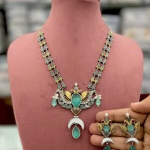 Royal Wings Stone Necklace Set